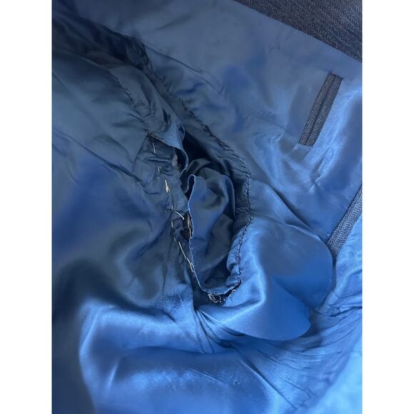 Harringtons Women’s Small Custom Skirt Suit Grey Wool Tailored Classic Vintage - Picture 5 of 5